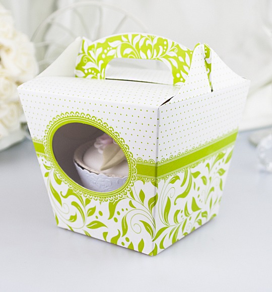 Svatební krabička na cupcake - K11-1011-01