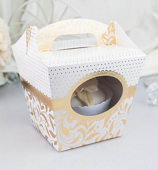 Svatební krabička na cupcake - K11-1014-01