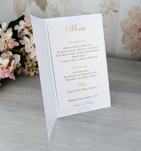 Svatební menu - M2062