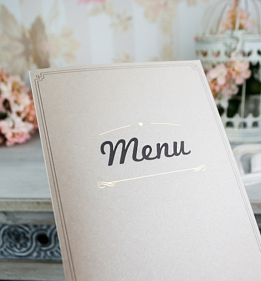 Svatební menu - M2063