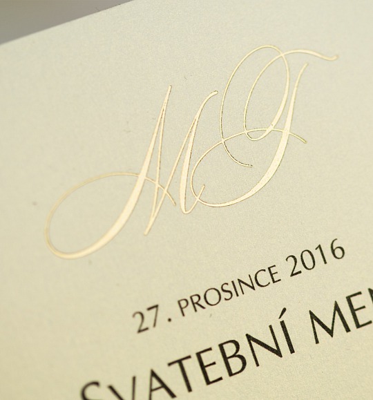 Svatební menu - M2078