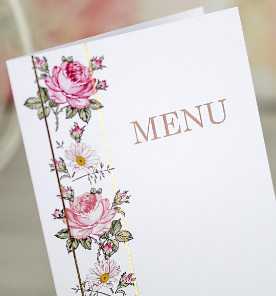 Svatební menu - M2091