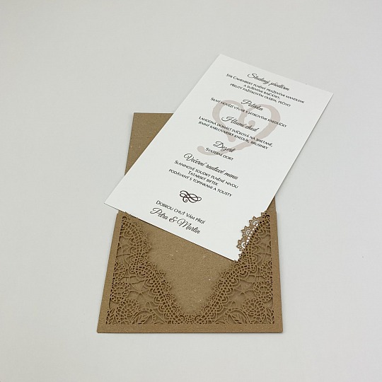 Svatební menu - M2112