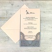 Svatební menu s krajkou