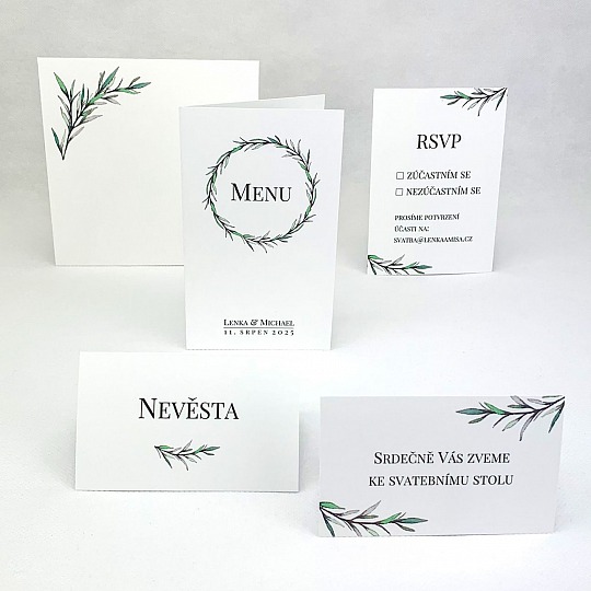 Svatební menu s rozmarýnem