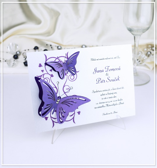 Svatební oznámení na míru - NM-0021