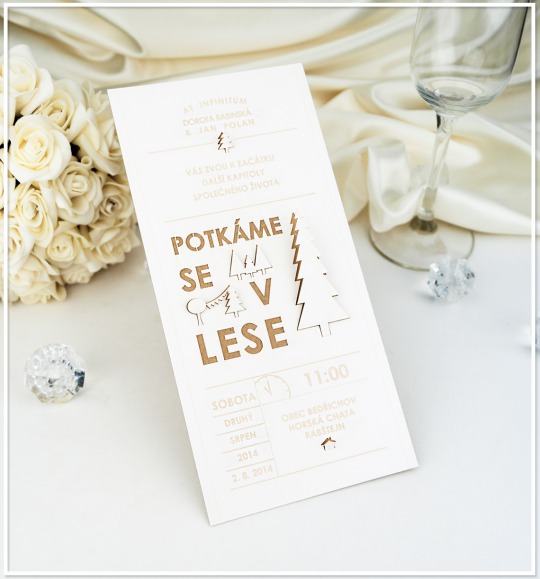 Svatební oznámení na míru - NM-0024