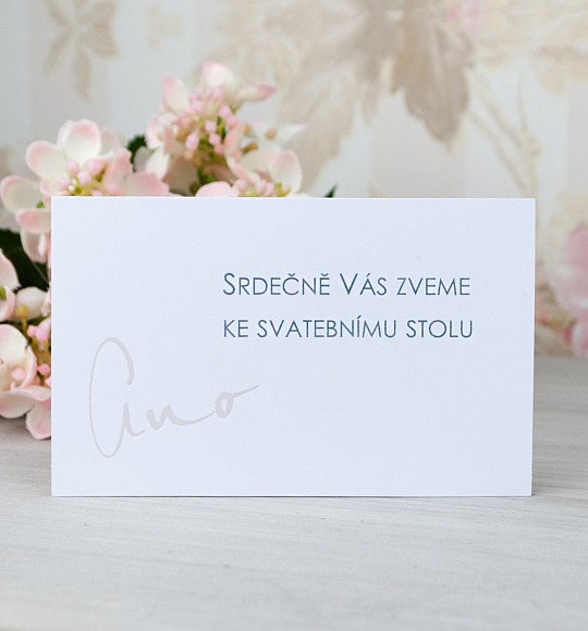 Svatební pozvánka - P2083