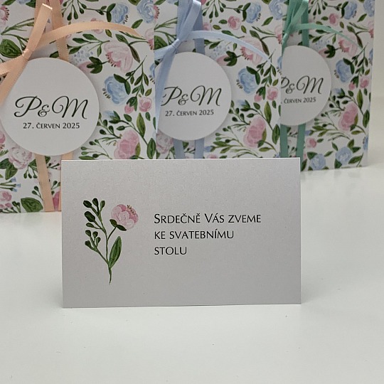 Svatební pozvánka - P2119A