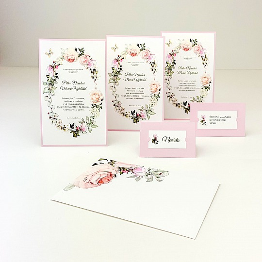 Svatební pozvánka - P2134