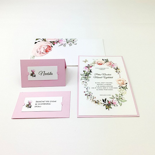 Svatební pozvánka - P2134