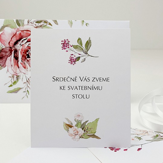 Svatební pozvánka - P2141A