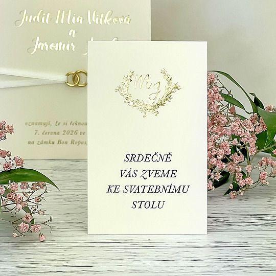 Svatební pozvánka - P2178