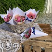 Svatební papírový kornout (8ks) - PK01-6415-21