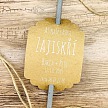 Svatební kartička na prskavky na míru - PR02-6002-NM-10