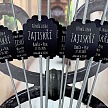 Svatební kartička na prskavky na míru - PR02-6002-NM-29