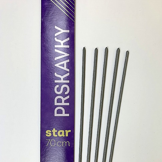 Prskavky české výroby (5ks) - PR445