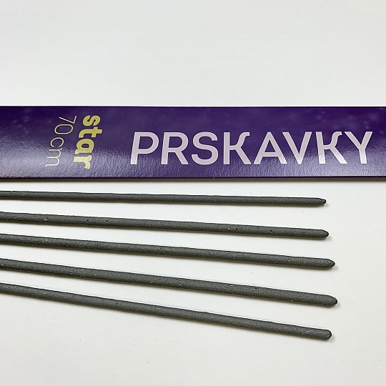 Prskavky české výroby (5ks) - PR445