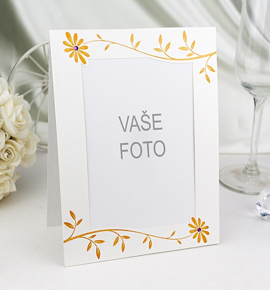 Svatební fotorámeček - R001