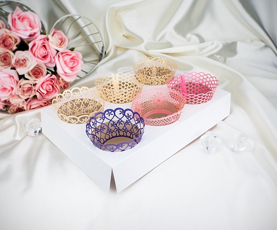 Košíček na cupcake - sada 12 ks - CC1602
