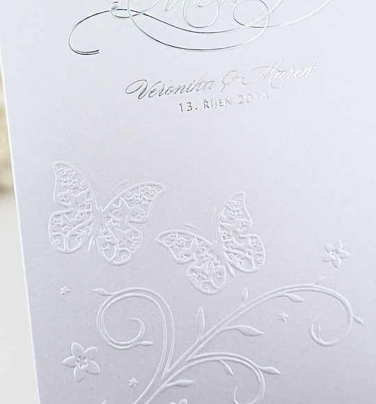 Svatební menu - M2005B