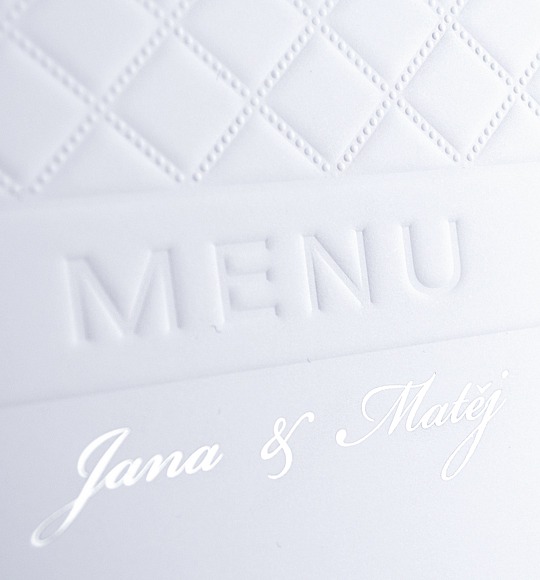 Svatební menu - M2055