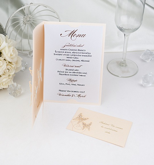 Svatební menu - M966