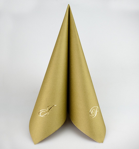 Svatební ubrousky s monogramem - UB21