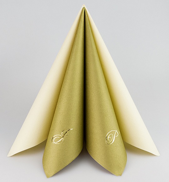 Svatební ubrousky s monogramem - UB21