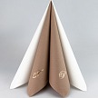 Svatební ubrousky s monogramem - UB23