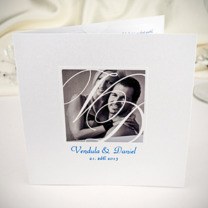 Svatební oznámení na přání zákazníka